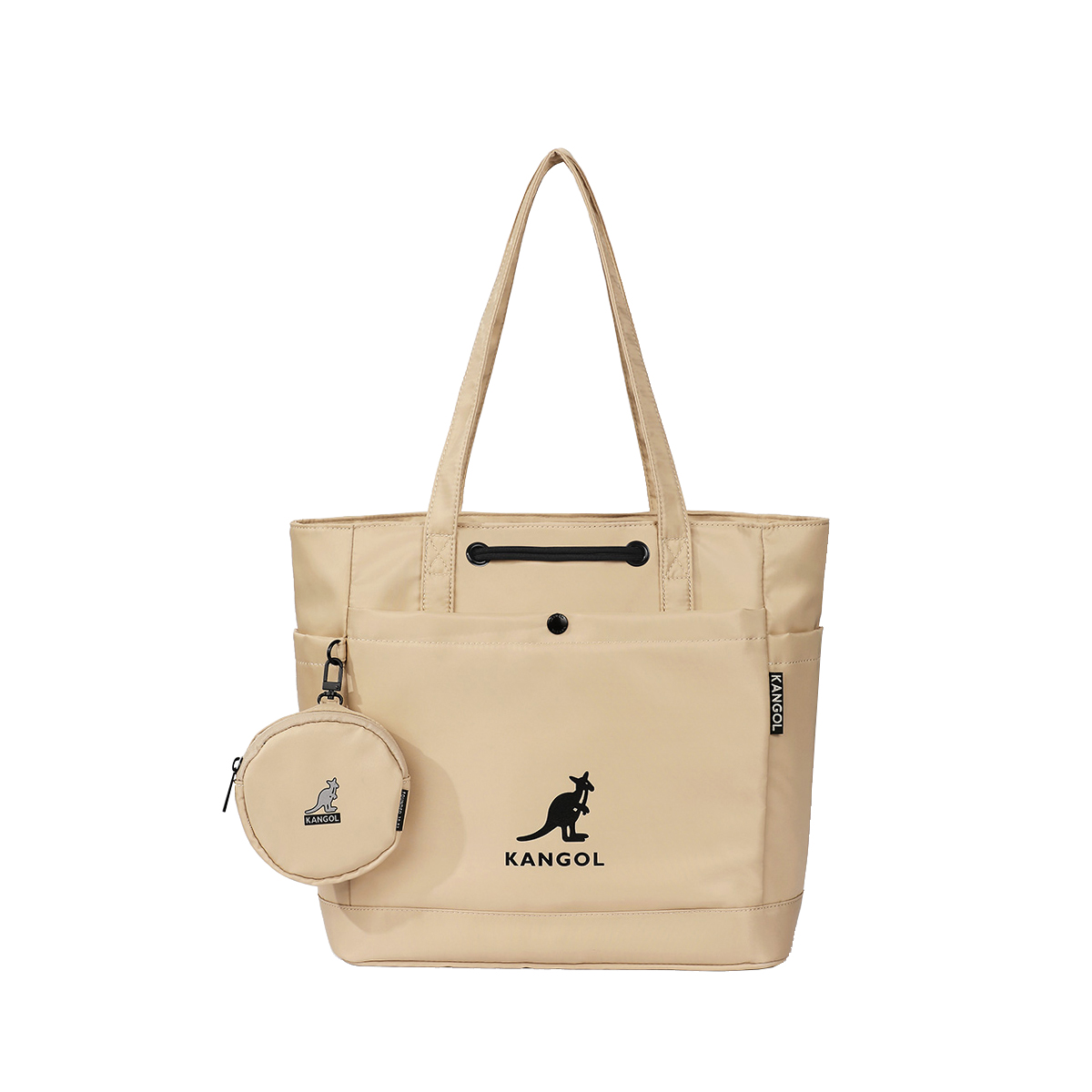 Сумка унисекс KANGOL KGC1720 хаки/черный/персиково-розовый/мятно-зеленый