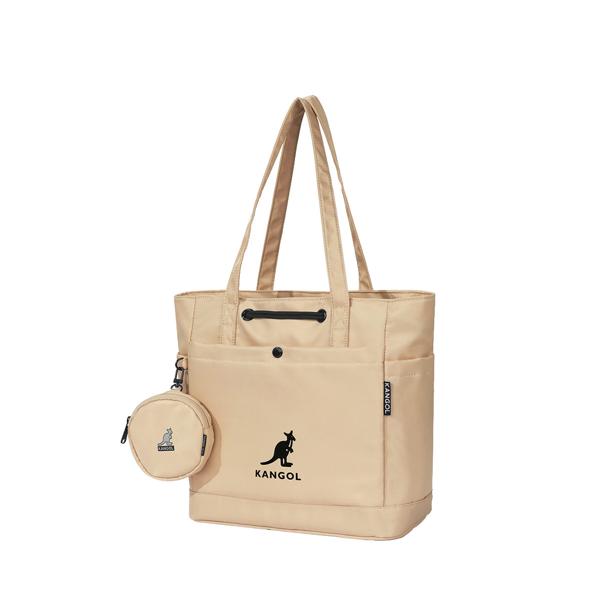 Сумка унисекс KANGOL KGC1720 хаки/черный/персиково-розовый/мятно-зеленый