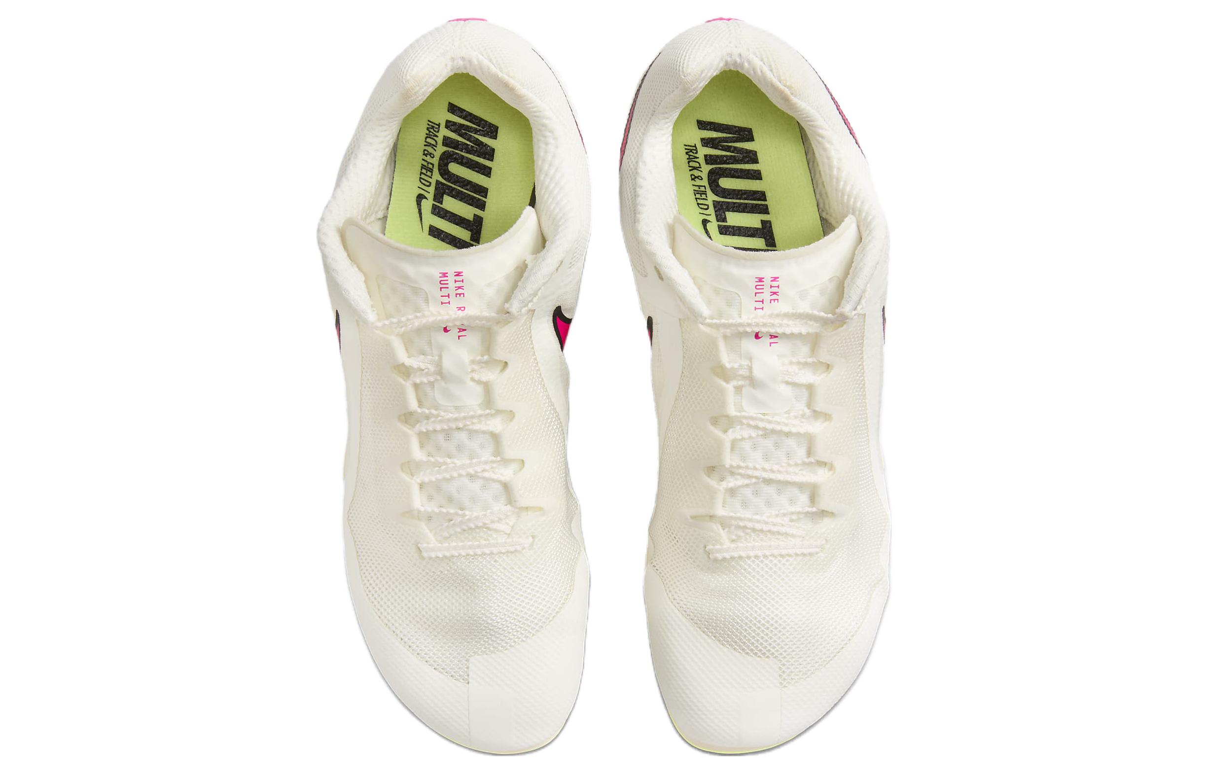 Беговые кроссовки Nike Air Zoom Rival Multi Spikes белые, красные, 42.5 EU