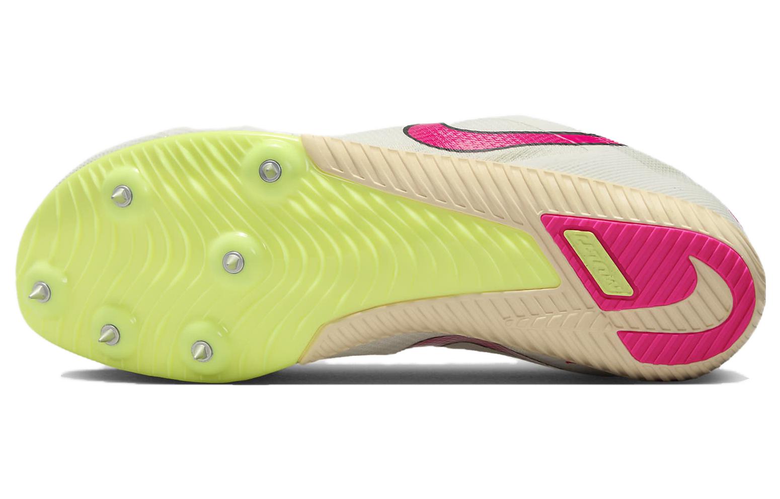 Беговые кроссовки Nike Air Zoom Rival Multi Spikes белые, красные, 42.5 EU