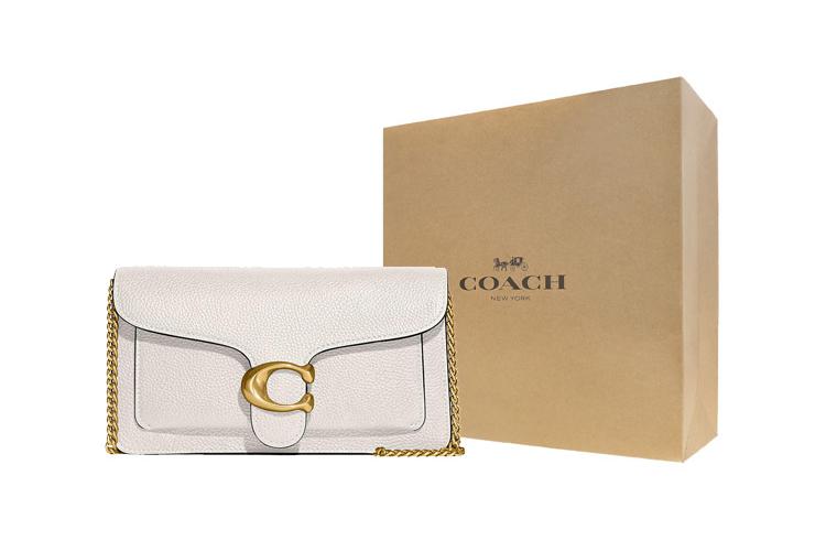 Сумка женская COACH CE772-B4HA мелового белого цвета