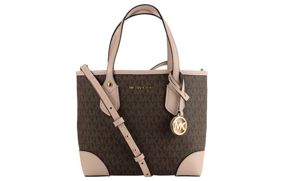 Сумка женская MICHAEL KORS Eva коричнево-бежевый