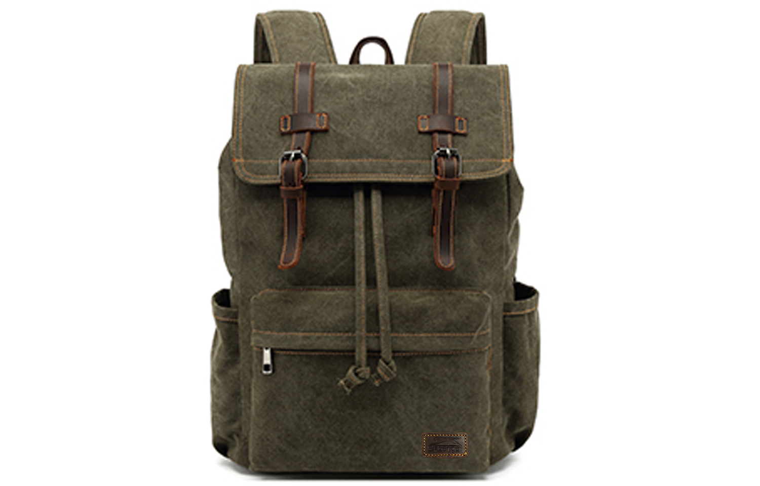 Рюкзак унисекс Slazenger SLA6316-A хаки/черный/армейский зелёный