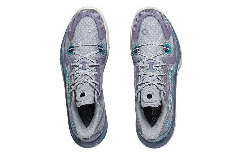 Спортивные кроссовки мужские LiNing SONIC 11 Astro S1 кирпично серые