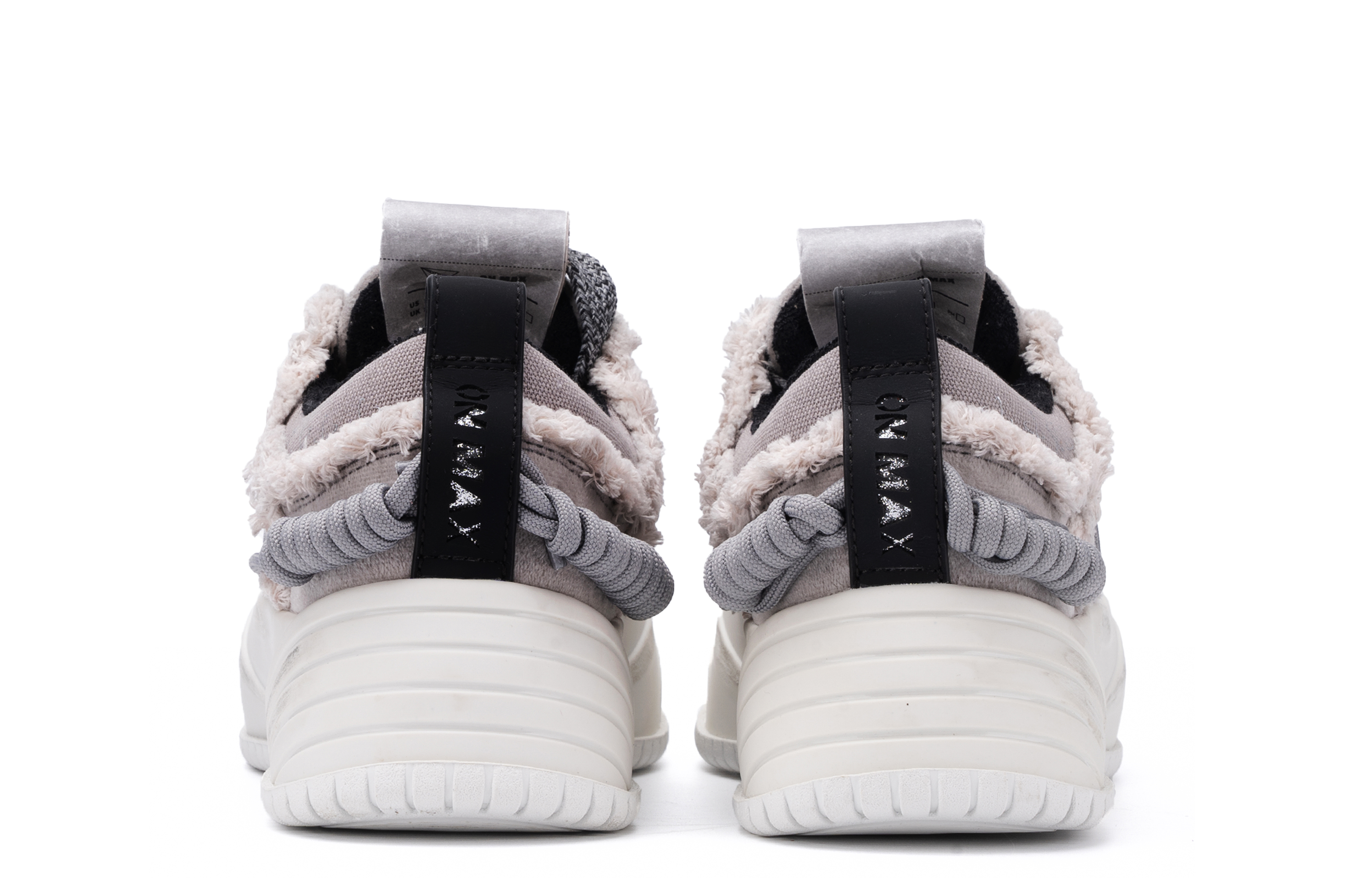 Кроссовки унисекс ON MAX Paper Airplane Series низкопрофильные серые, 35 EU