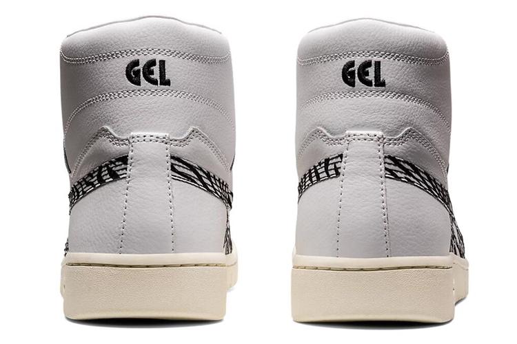 Кроссовки унисекс ASICS GEL-PTG MT белые черные, 42 EU