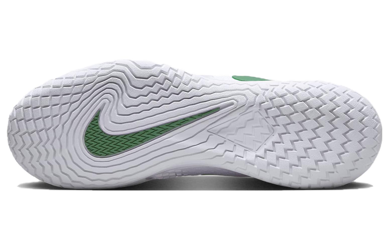 Кроссовки мужские Nike Court Zoom Vapor X белые и зелёные, 40.5 EU