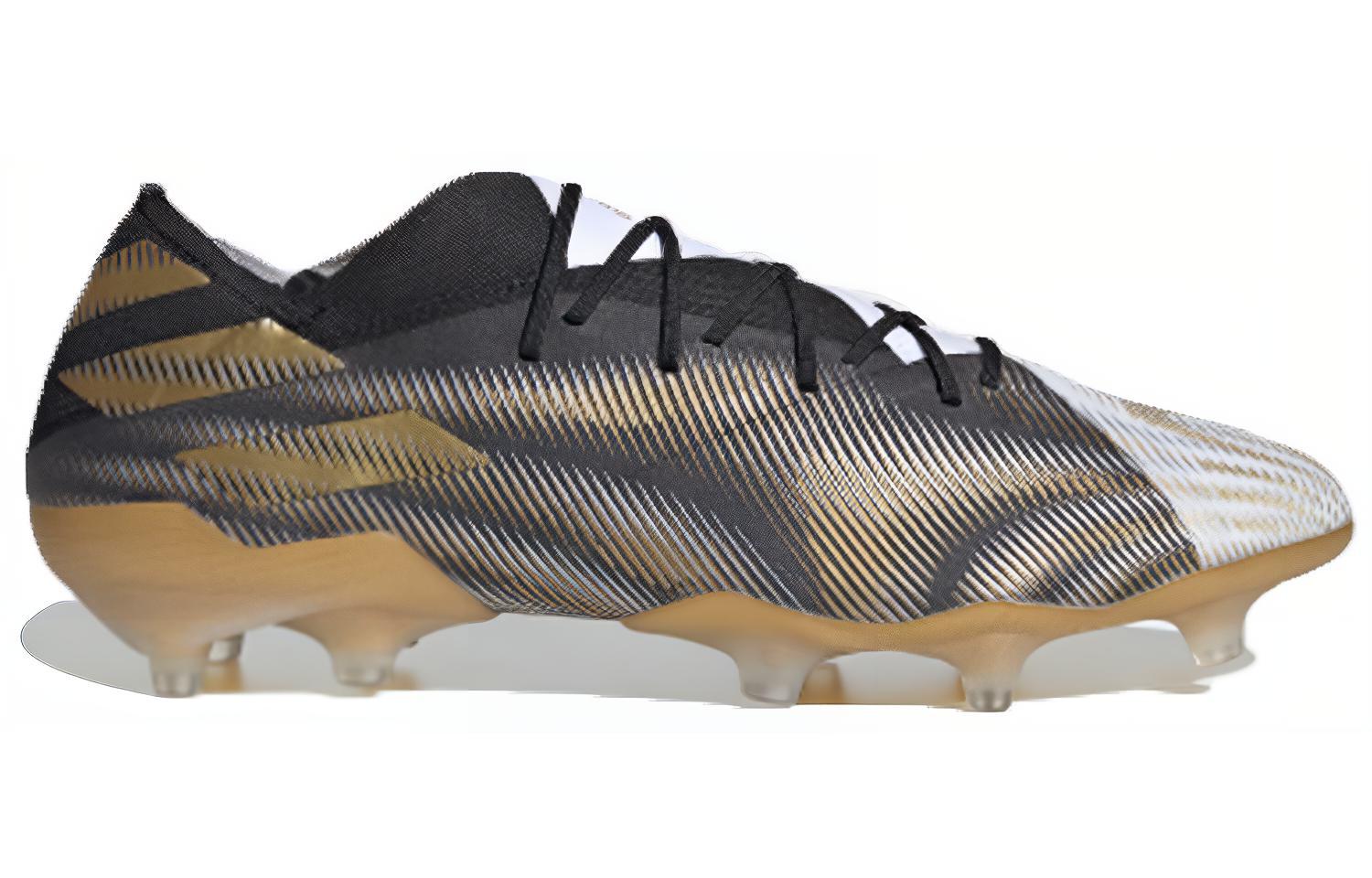 Футбольные бутсы мужские Adidas Nemeziz.1 Fg Core Black, 44 EU