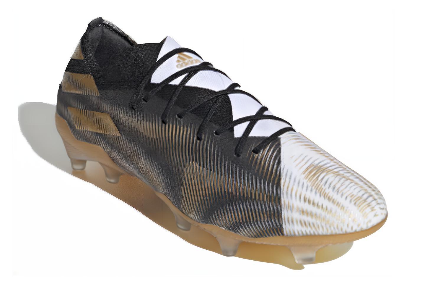 Футбольные бутсы мужские Adidas Nemeziz.1 Fg Core Black, 44 EU