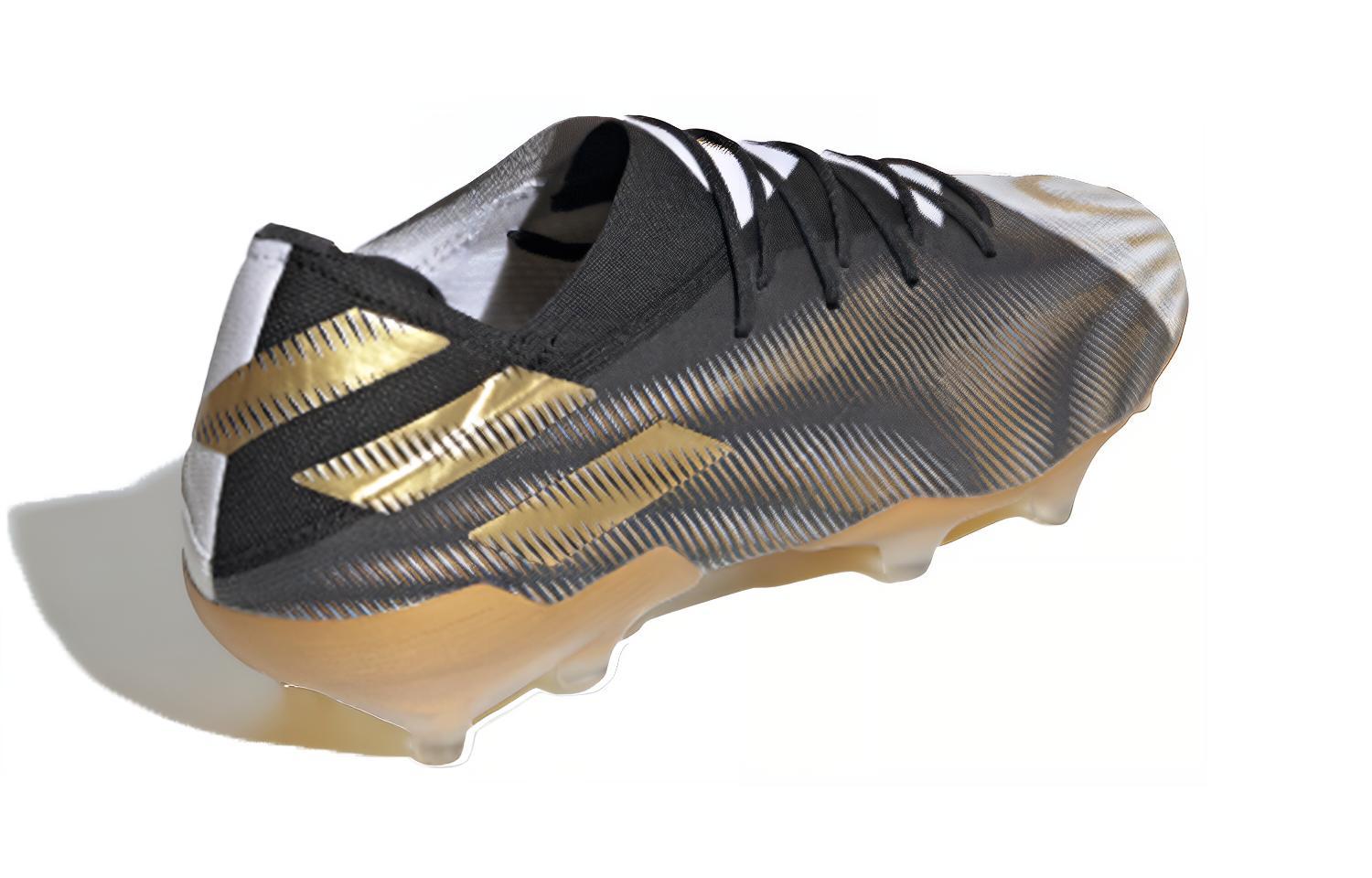 Футбольные бутсы мужские Adidas Nemeziz.1 Fg Core Black, 44 EU