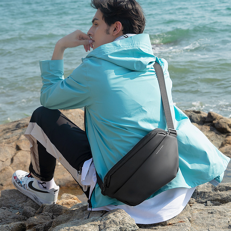 Сумка мужская MARK RYDEN Oxford Messenger Bag черная