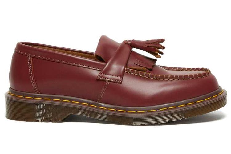 Лоферы Dr. Martens Adrian Tassel Oxblood Quilon, 41 EU