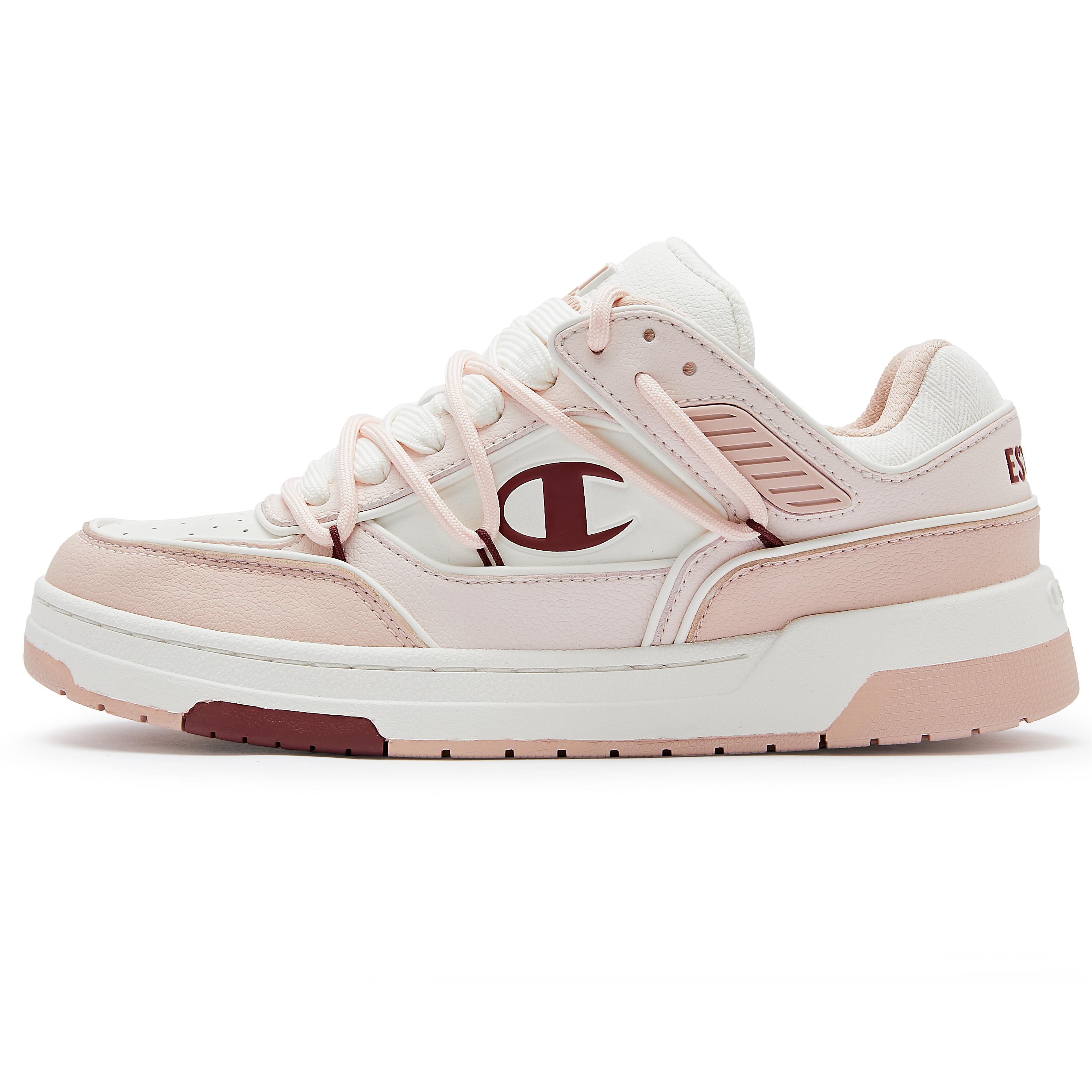 Кеды унисекс Champion U4AFCTU19K2 розово-белые
