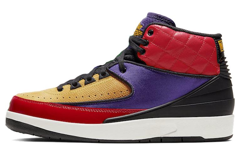 Кеды женские Jordan 2 Retro Multi Color, 40 EU