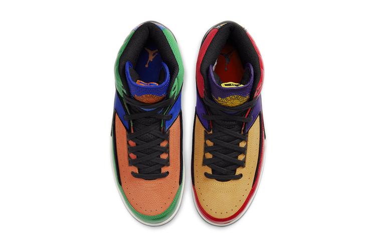 Кеды женские Jordan 2 Retro Multi Color, 40 EU