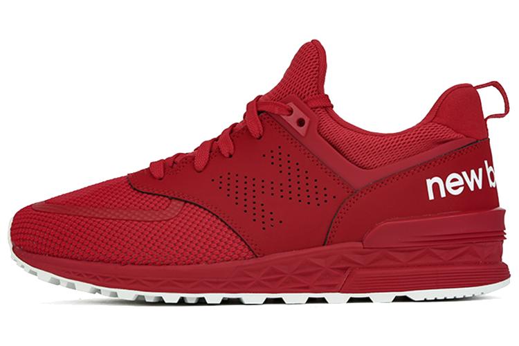 Кроссовки унисекс New Balance 574 Sport красные, 37 EU