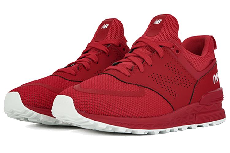 Кроссовки унисекс New Balance 574 Sport красные, 37 EU