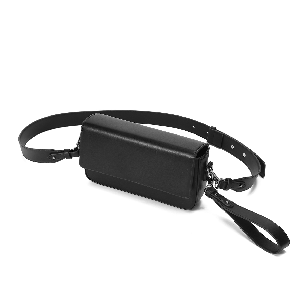 Кроссбоди-сумка унисекс Yawei Kuroda Trumpets черная