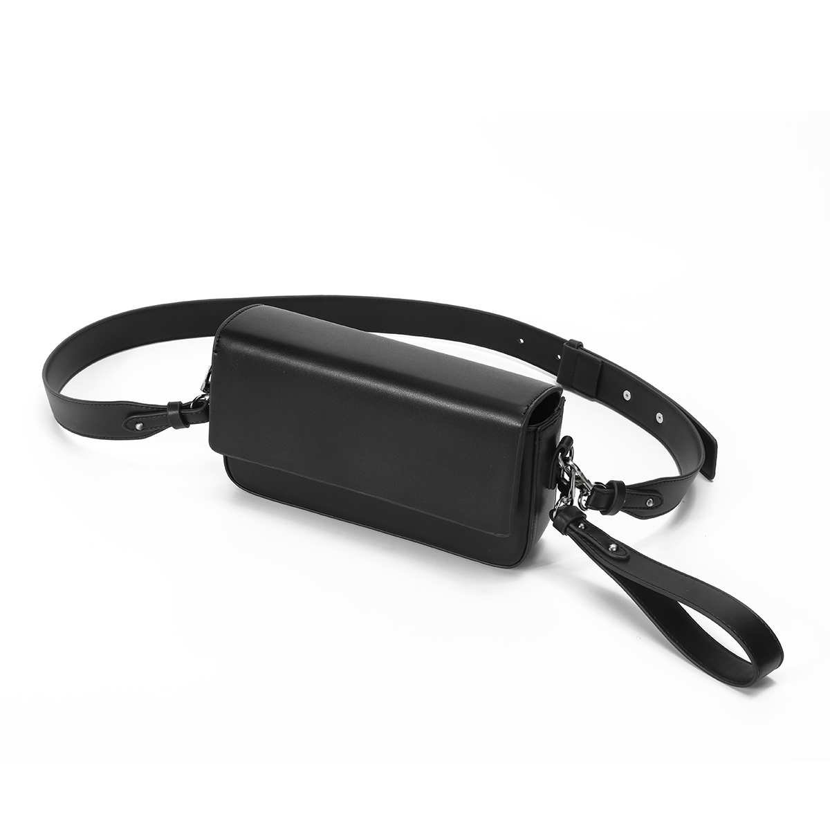 Кроссбоди-сумка унисекс Yawei Kuroda Trumpets черная