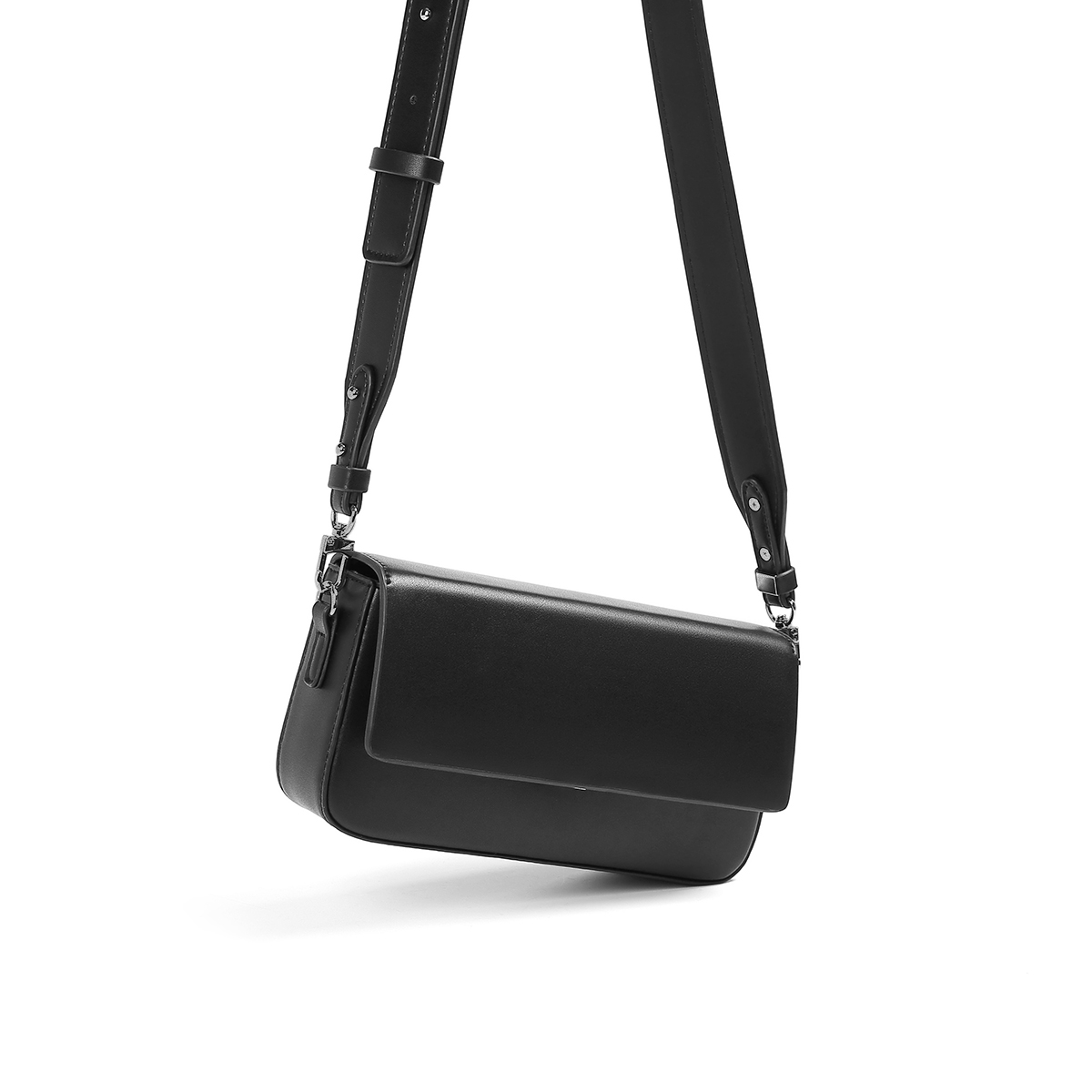 Кроссбоди-сумка унисекс Yawei Kuroda Trumpets черная