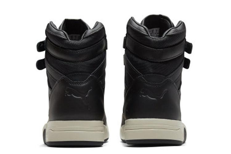 Кроссовки унисекс PUMA Palace Guard Mid Courtside черные, 37.5 EU