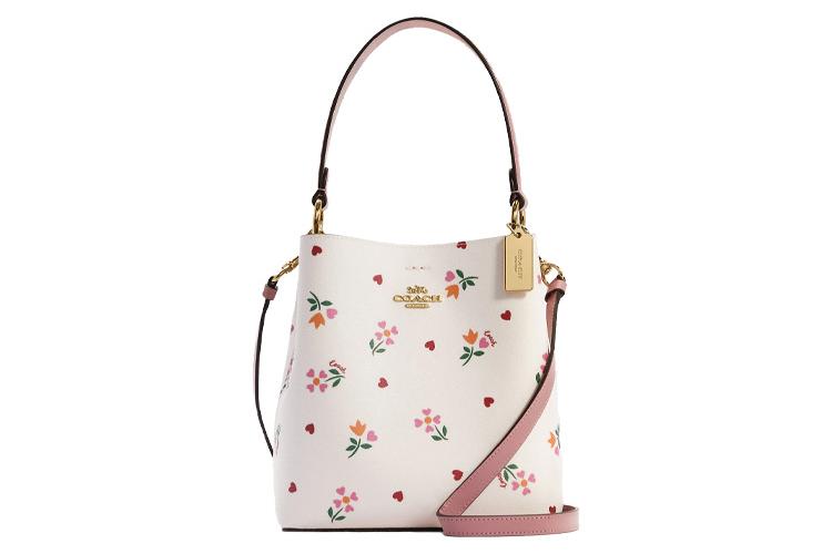 Сумка женская COACH Town C7976-IMCAH, pink-white