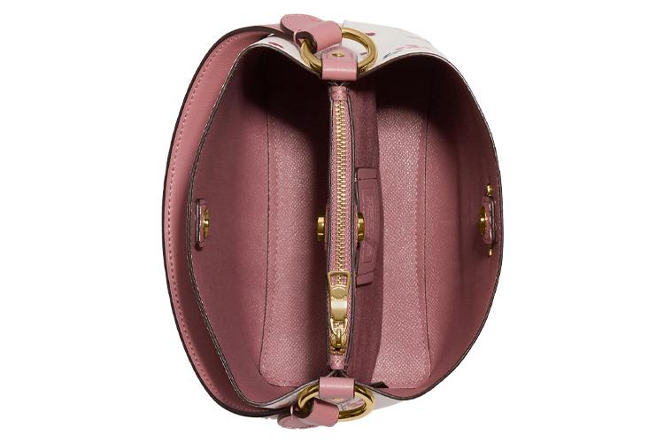 Сумки женские COACH Town C7976-IMCAH розовые, белые