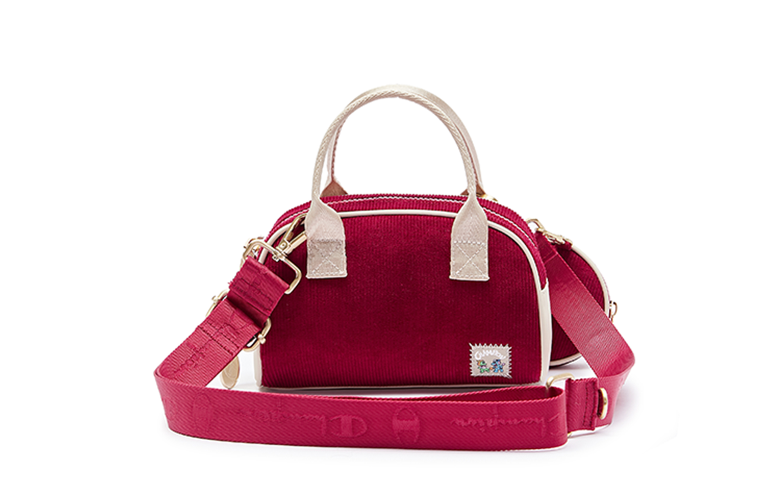 Сумка унисекс Champion U4AACPU26 красная, тёмно-коричневая