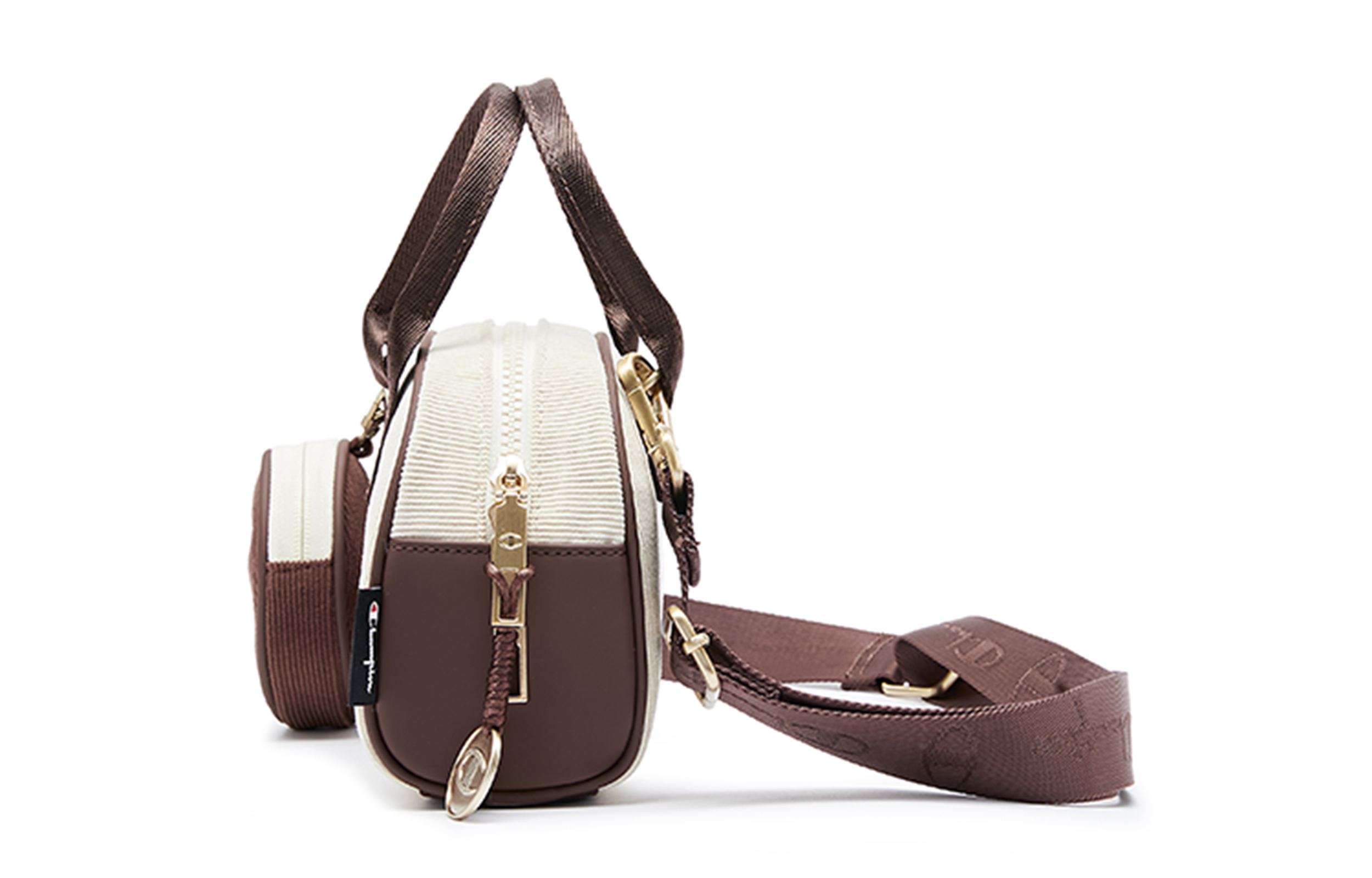 Сумка унисекс Champion U4AACPU26 красная, тёмно-коричневая