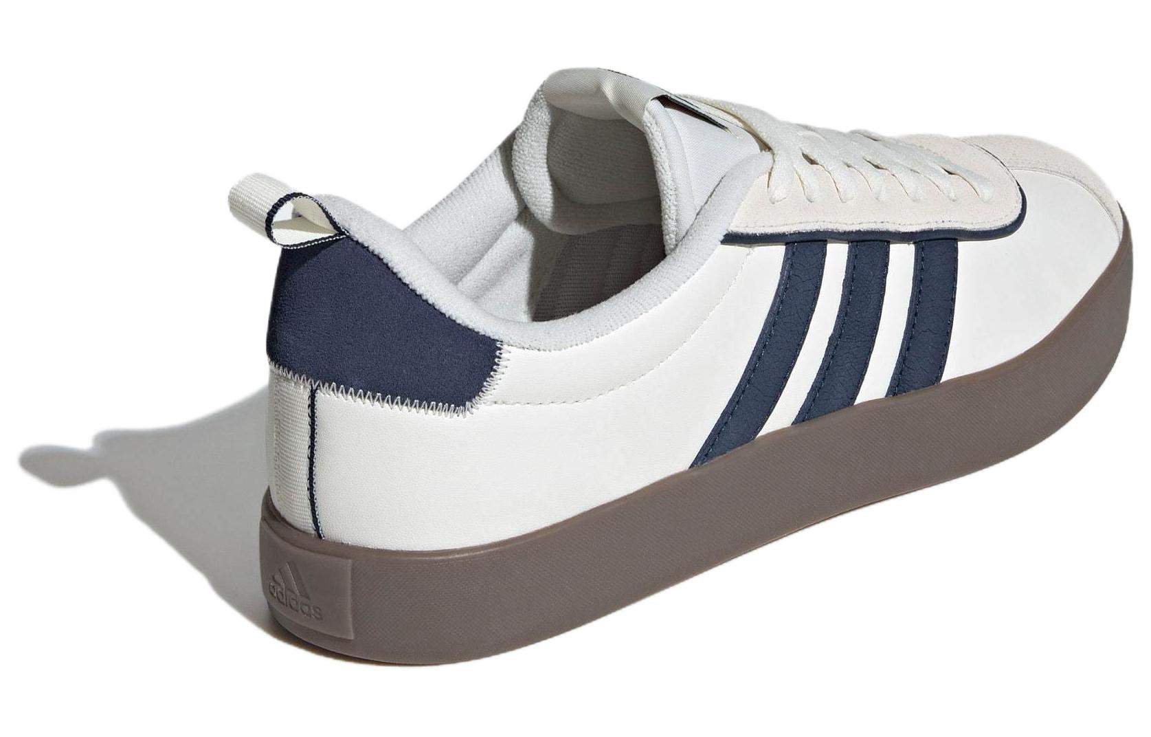 Кеды унисекс Adidas Vl Court 3.0 белые и черные, 44 2/3 EU