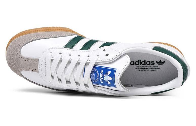 Кроссовки унисекс Adidas Samba OG белые, 44 2/3 EU