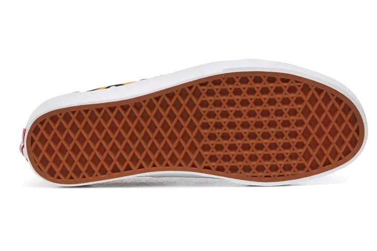 Кеды унисекс Vans Shit Happens Classic Slip On оранжевые, 35 EU