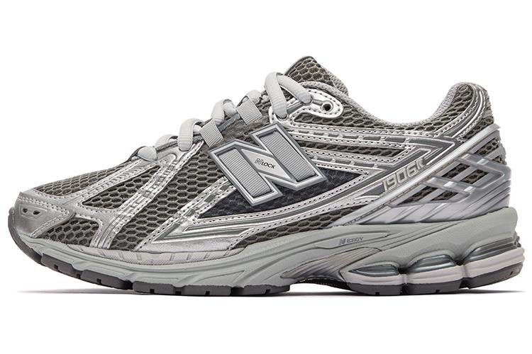 Кроссовки унисекс New Balance 1906R серебристые, 38 EU