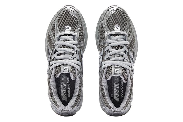 Кроссовки унисекс New Balance 1906R серебристые, 38 EU