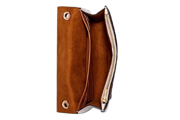 Сумка женская COACH Georgie бежево-коричневая