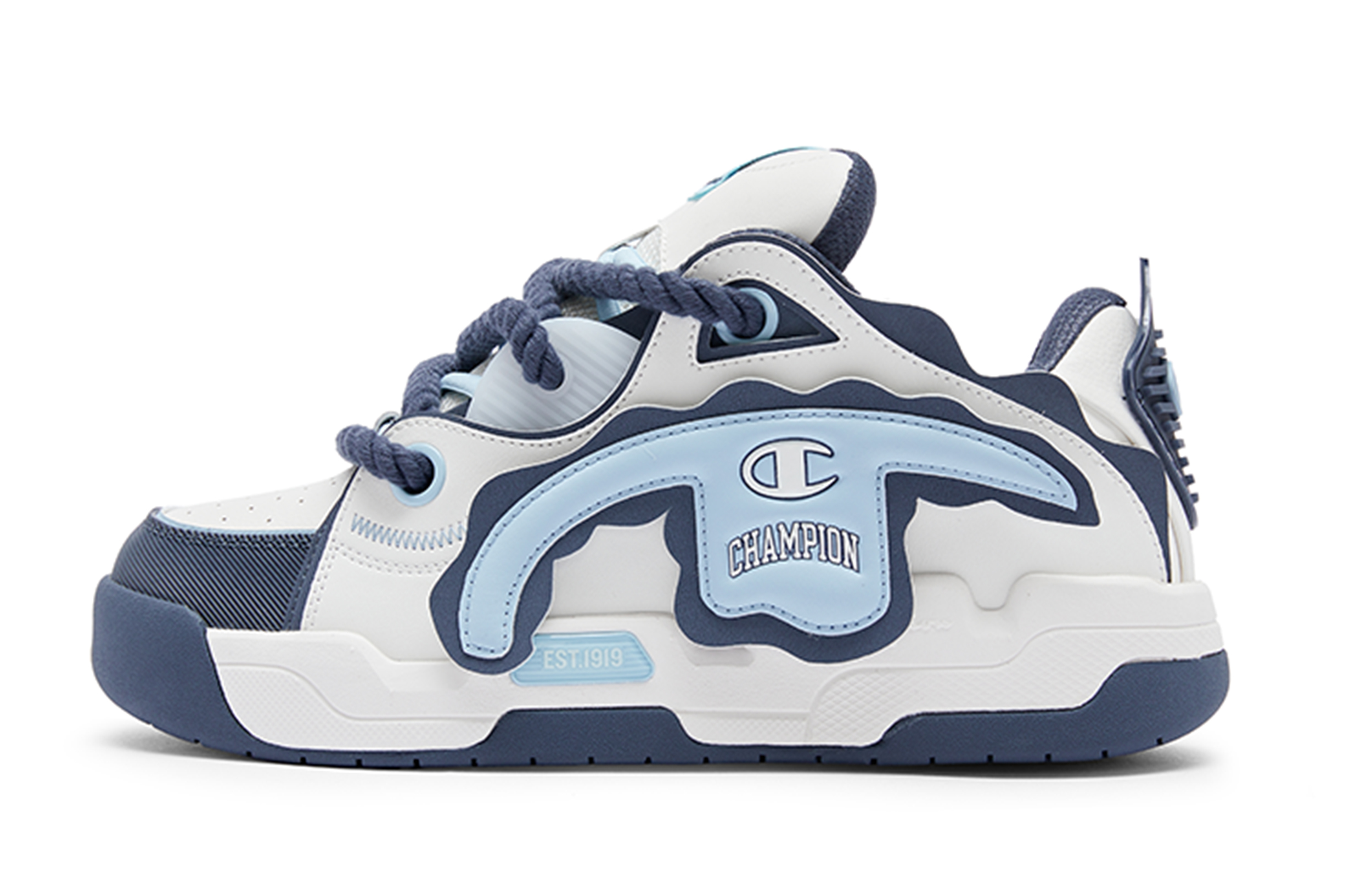 Кроссовки мужские Champion TronSkateV1 Low top белые, 42 EU