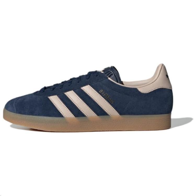Спортивные кеды мужские Adidas Gazelle Night Indigo Taupe, blue, 35 2/3 EU