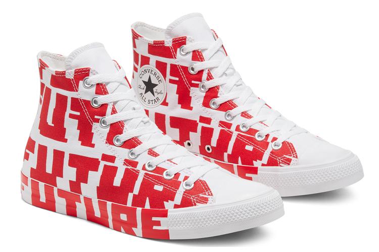 Кеды унисекс Converse Chuck Taylor All Star Create The Future красные, 37.5 EU