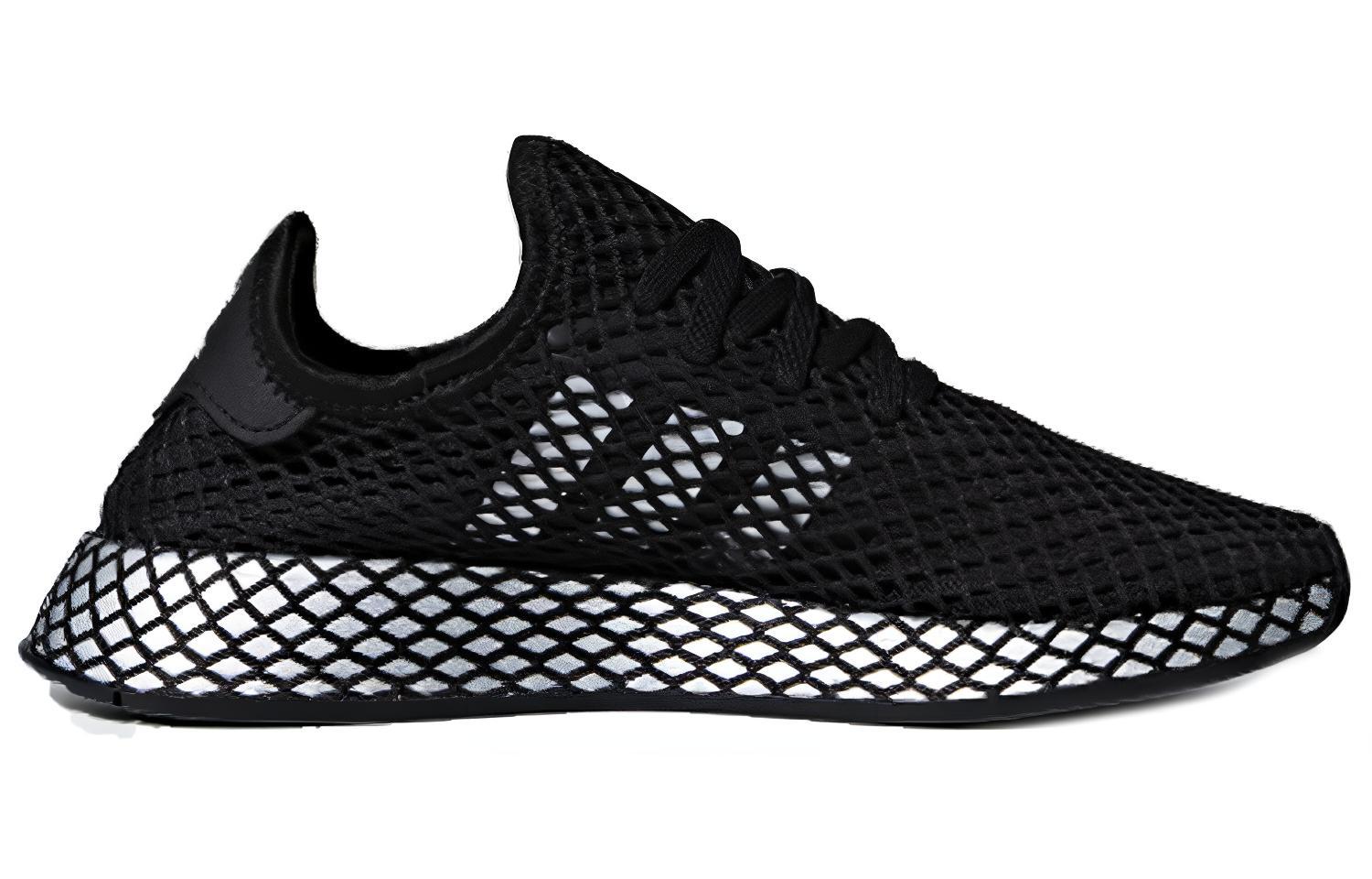 Кроссовки женские Adidas Deerupt Runner W черные, 36 2/3 EU