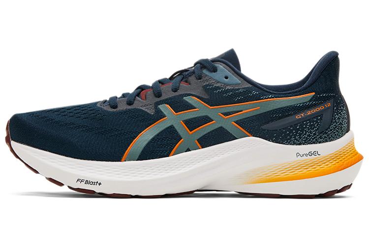 Беговые кроссовки мужские ASICS GT-2000 12 French Blue Teal, 40.5 EU
