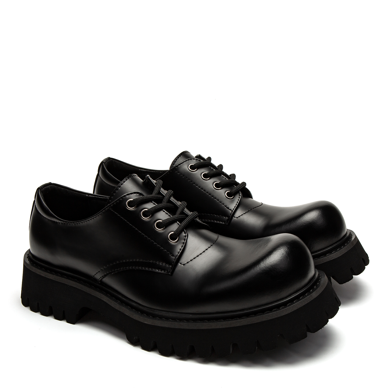 Галоши унисекс Youthloser YL030亮黑 черные, 43 EU