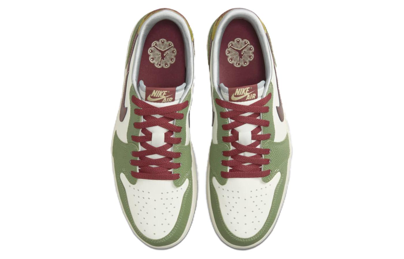 Спортивные кеды унисекс Jordan 1 Retro Low OG Year Of The Dragon 2024, 44 EU