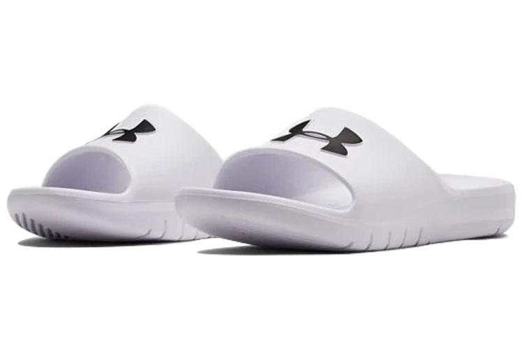 Шлепанцы мужские Under Armour Core Pth белые, 45 EU
