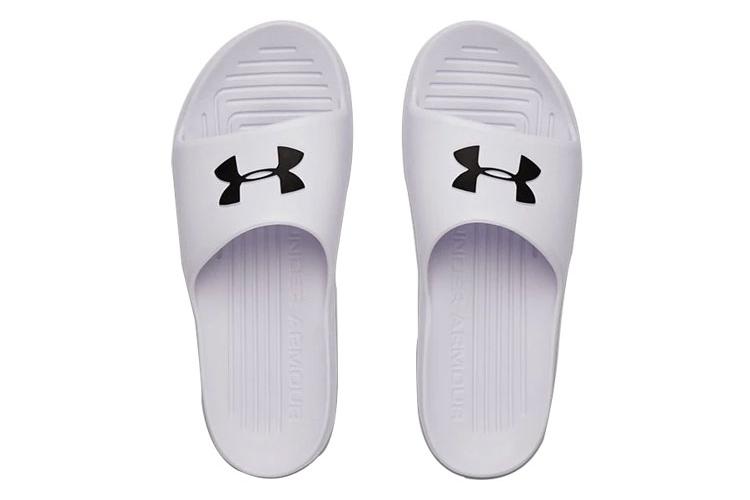 Шлепанцы мужские Under Armour Core Pth белые, 45 EU