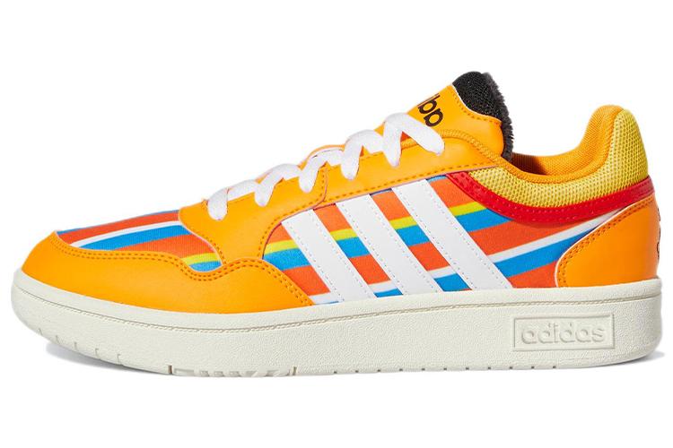 Кроссовки мужские Adidas Hoops 3.0 оранжевые