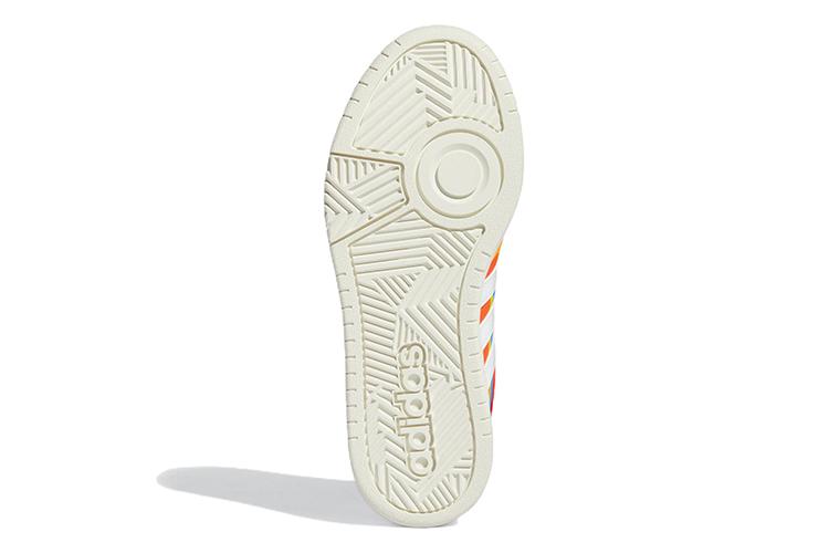 Кроссовки мужские Adidas Hoops 3.0 оранжевые