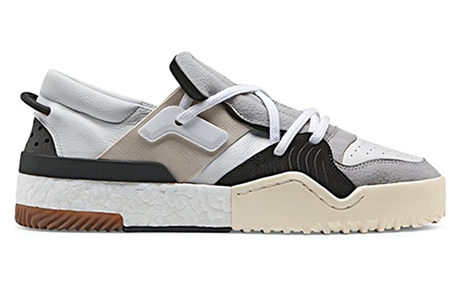 Кроссовки унисекс Adidas Originals Aw BBall Lo белые, 42 2/3 EU