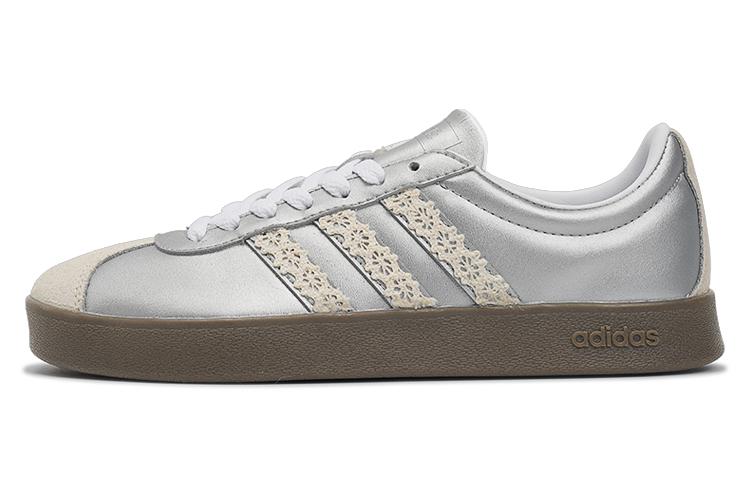 Спортивные кеды женские Adidas Neo VL Court серебристые, 39 1/3 EU