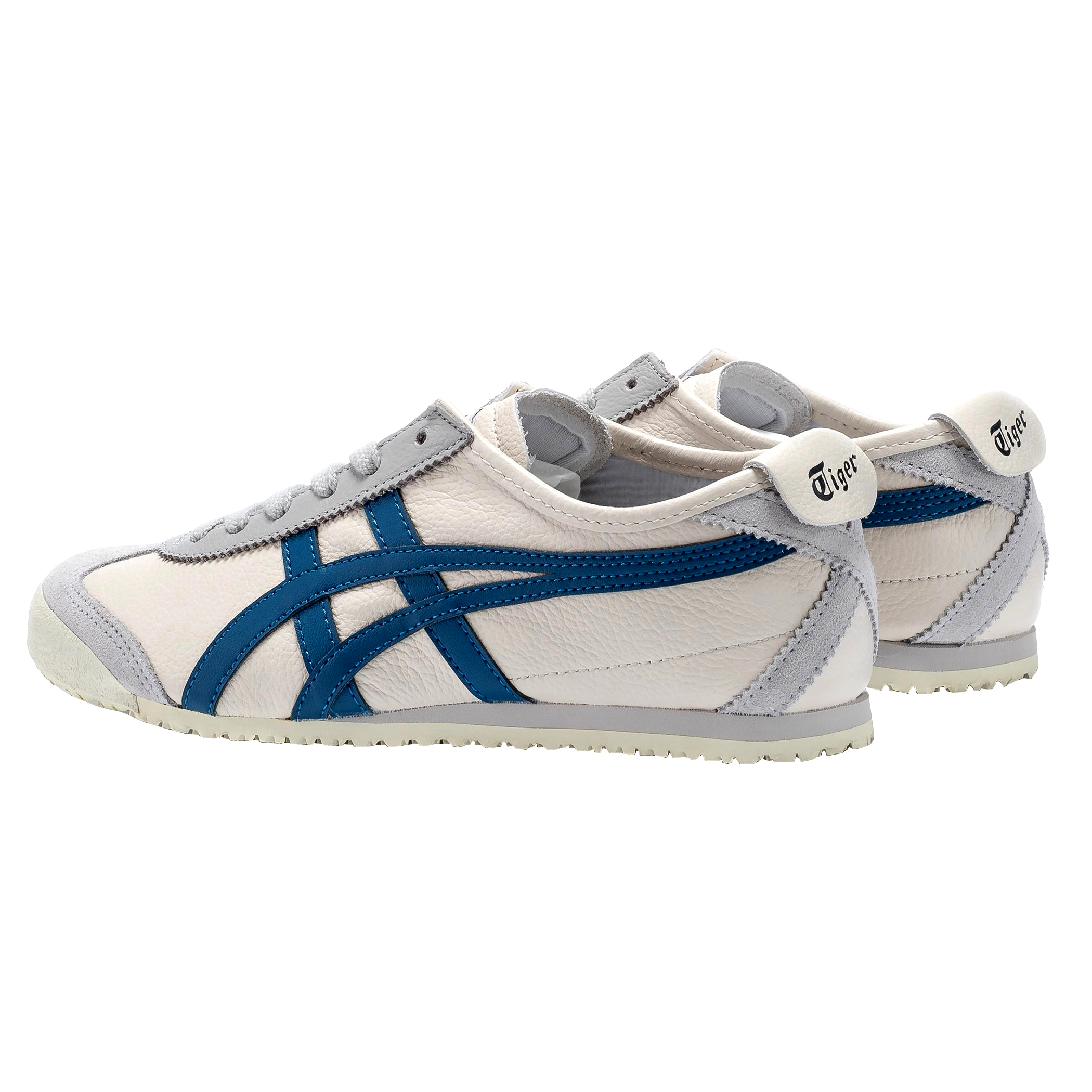 Кроссовки унисекс Onitsuka Tiger Mexico 66 бежево-черные, 37.5 EU