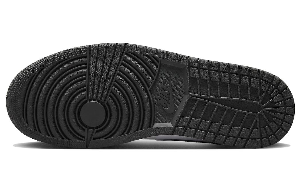 Кроссовки мужские Air Jordan 1 Low винтажные белые, черные, 43 EU